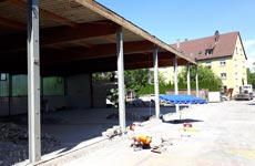 Der Abriss beginnt